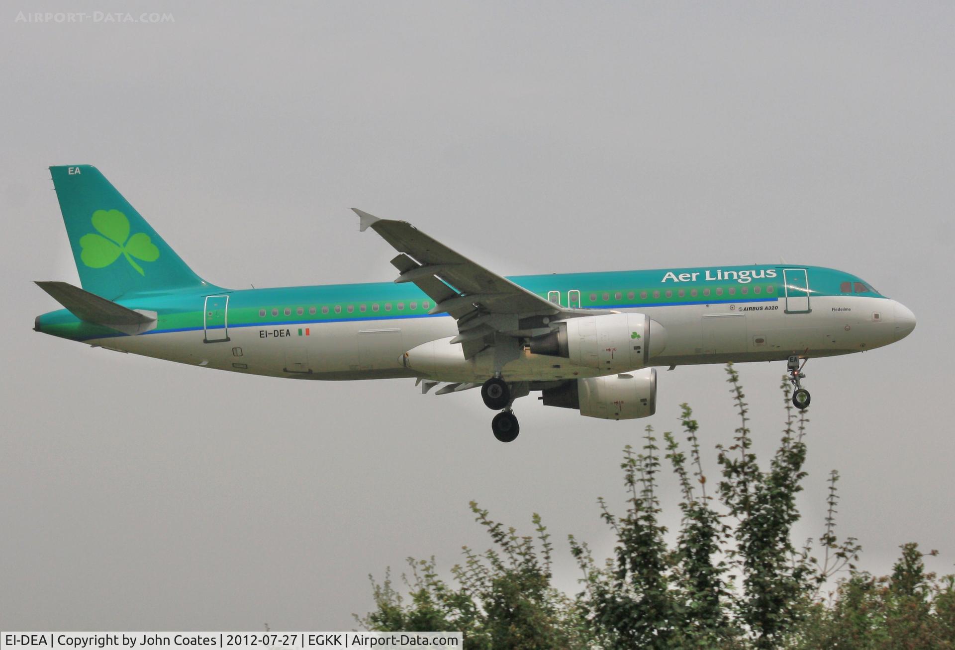 EI-DEA, 2004 Airbus A320-214 C/N 2191, Arriving 08