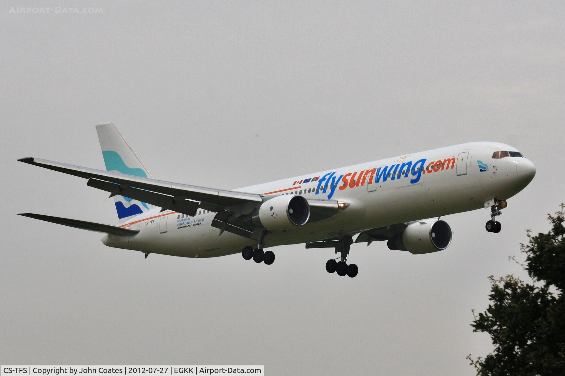 CS-TFS, 1992 Boeing 767-3Y0/ER C/N 25411, Approach 08