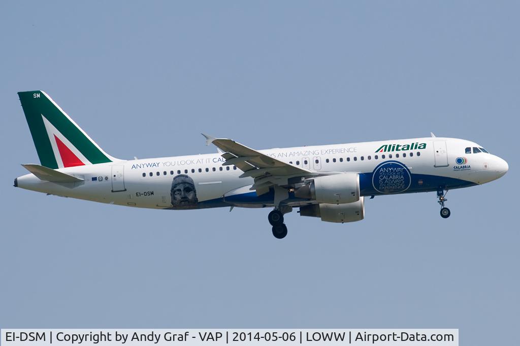 EI-DSM, 2007 Airbus A320-216 C/N 3362, Alitalia A320