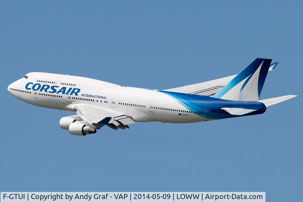 F-GTUI, 1992 Boeing 747-422 C/N 26875, Corsair 747-400