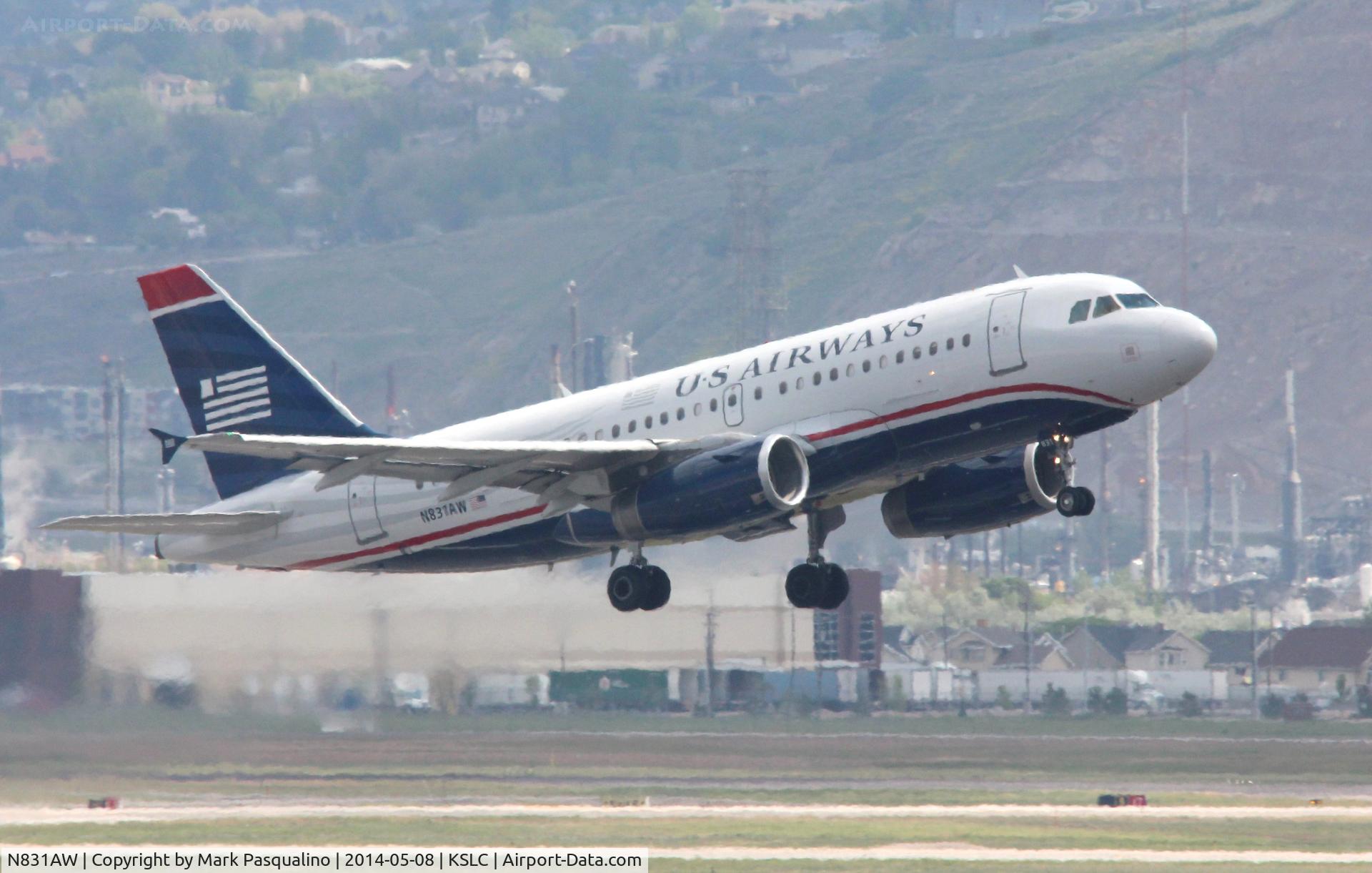 N831AW, 2001 Airbus A319-132 C/N 1576, Airbus A319