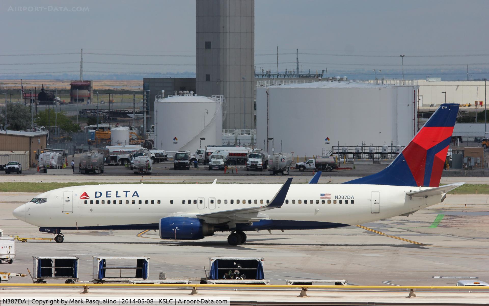 N387DA, 2000 Boeing 737-832 C/N 30374, Boeing 737-800