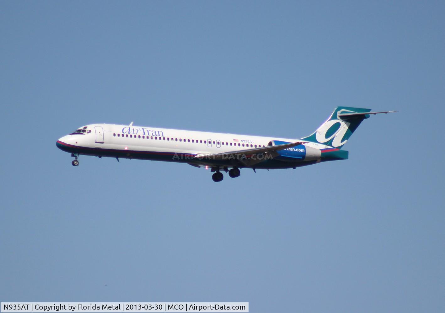 N935AT, 2000 Boeing 717-200 C/N 55069, Air Tran 717