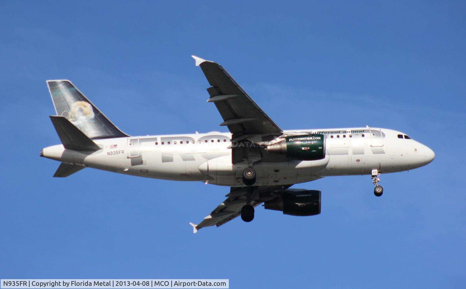N935FR, 2004 Airbus A319-111 C/N 2318, Frontier Hector Sea Otter A319