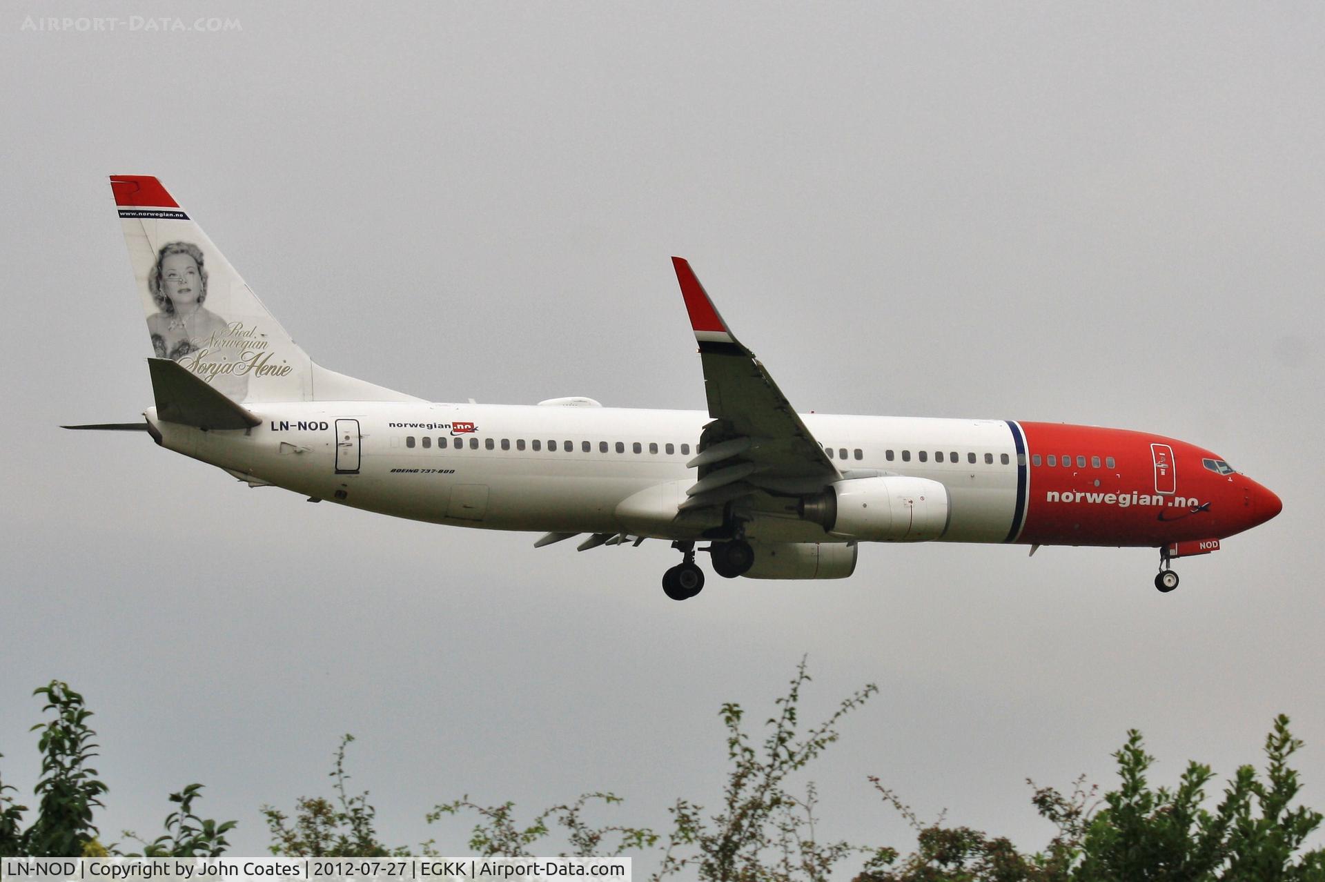 LN-NOD, 2008 Boeing 737-8Q8 C/N 35280, Arriving 08