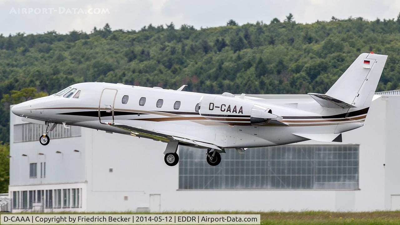 D-CAAA, 2005 Cessna 560XLS Citation Excel C/N 560-5555, departure via RW27