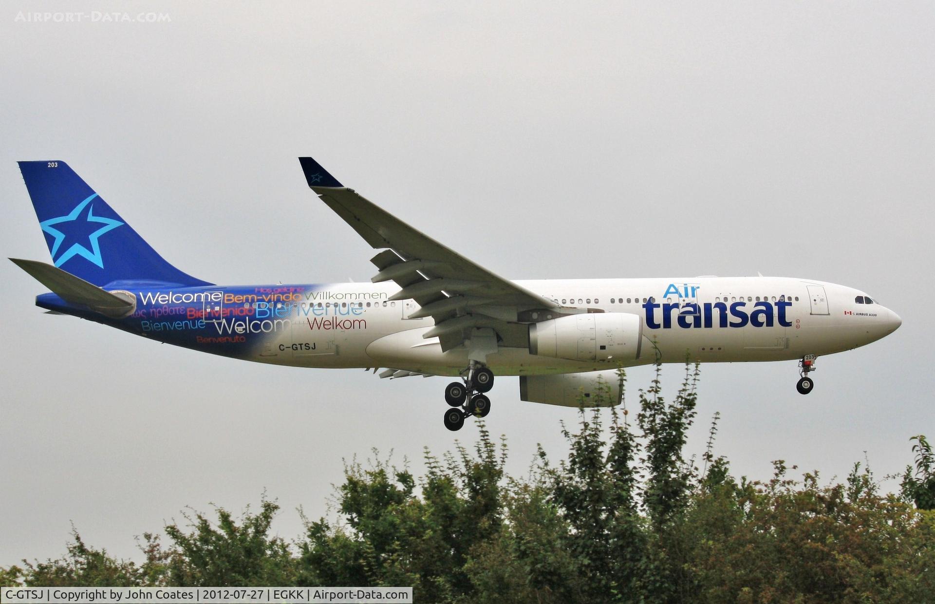 C-GTSJ, 2006 Airbus A330-243 C/N 795, Arriving 08