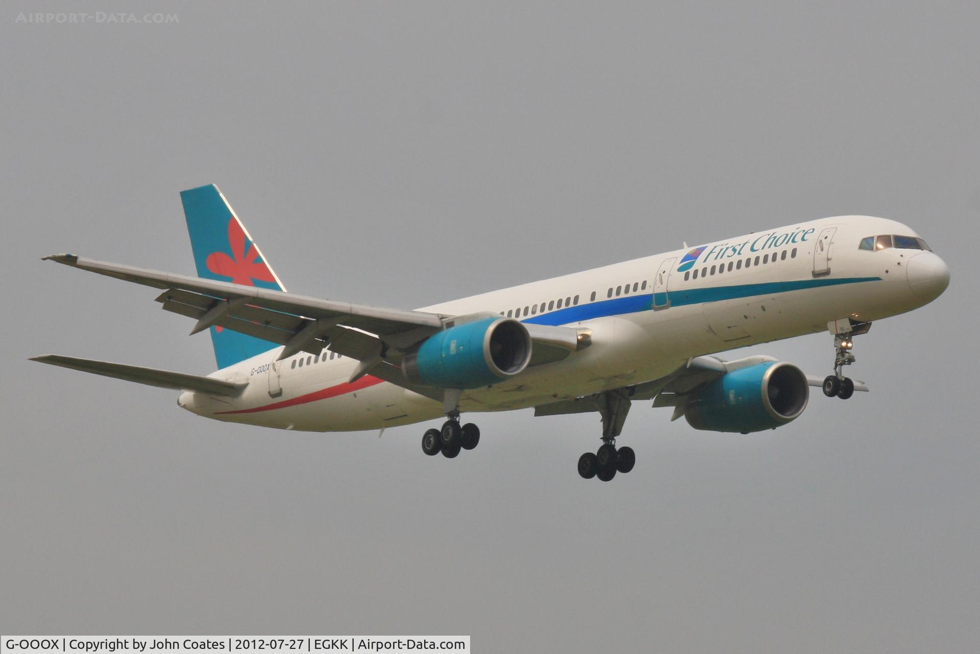 G-OOOX, 1993 Boeing 757-2Y0 C/N 26158, Finals 08