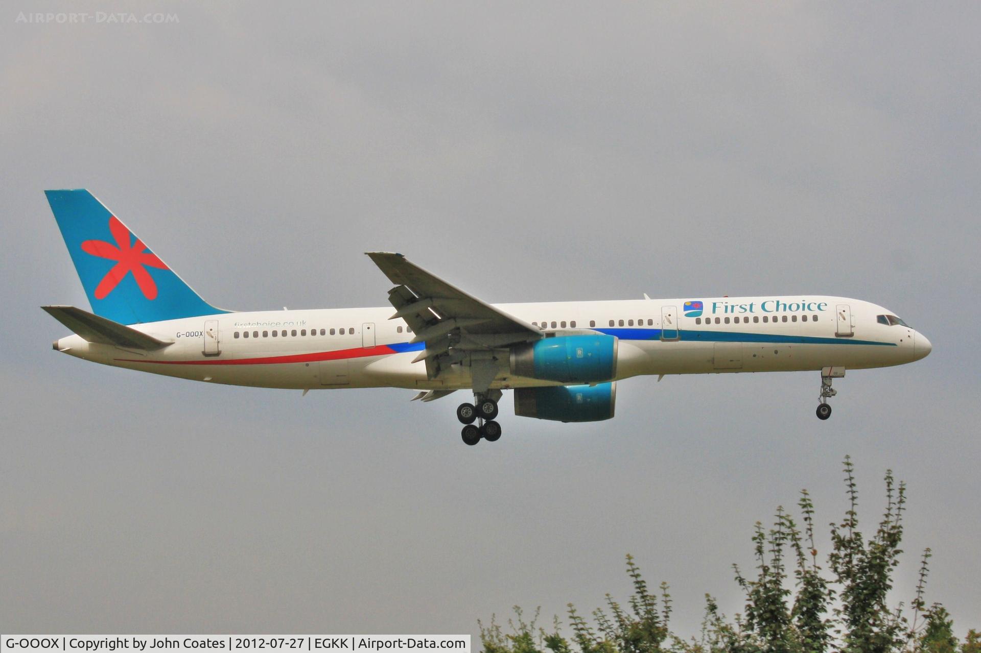G-OOOX, 1993 Boeing 757-2Y0 C/N 26158, Arriving 08