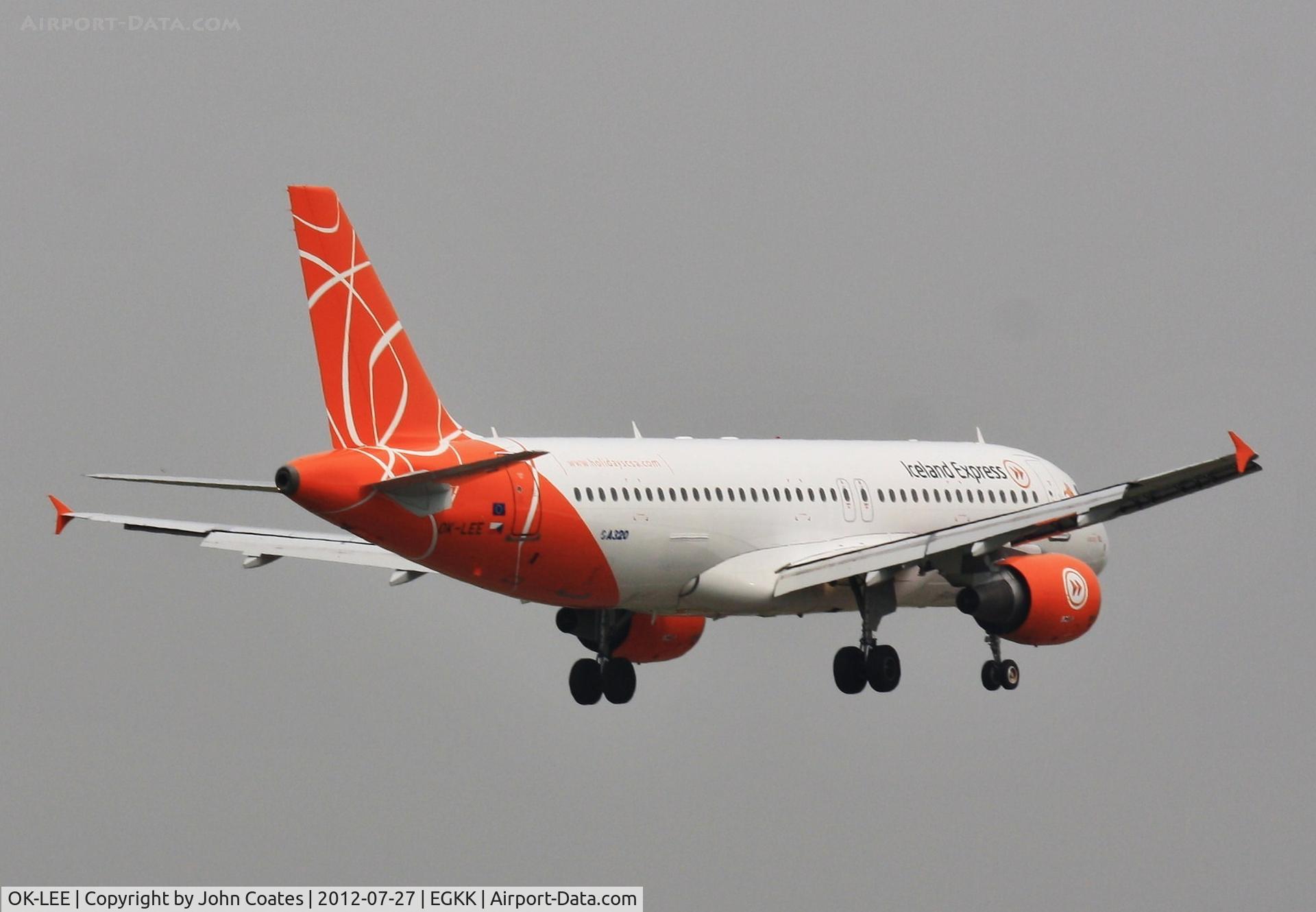 OK-LEE, 2006 Airbus A320-214 C/N 2719, Arriving 08