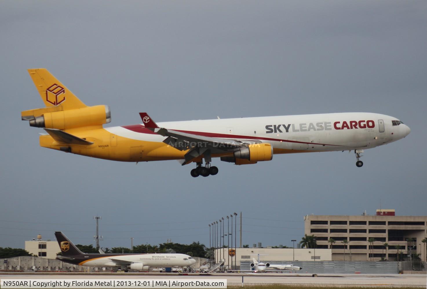 N950AR, 1991 McDonnell Douglas MD-11F C/N 48461, Skylease Cargo MD-11F