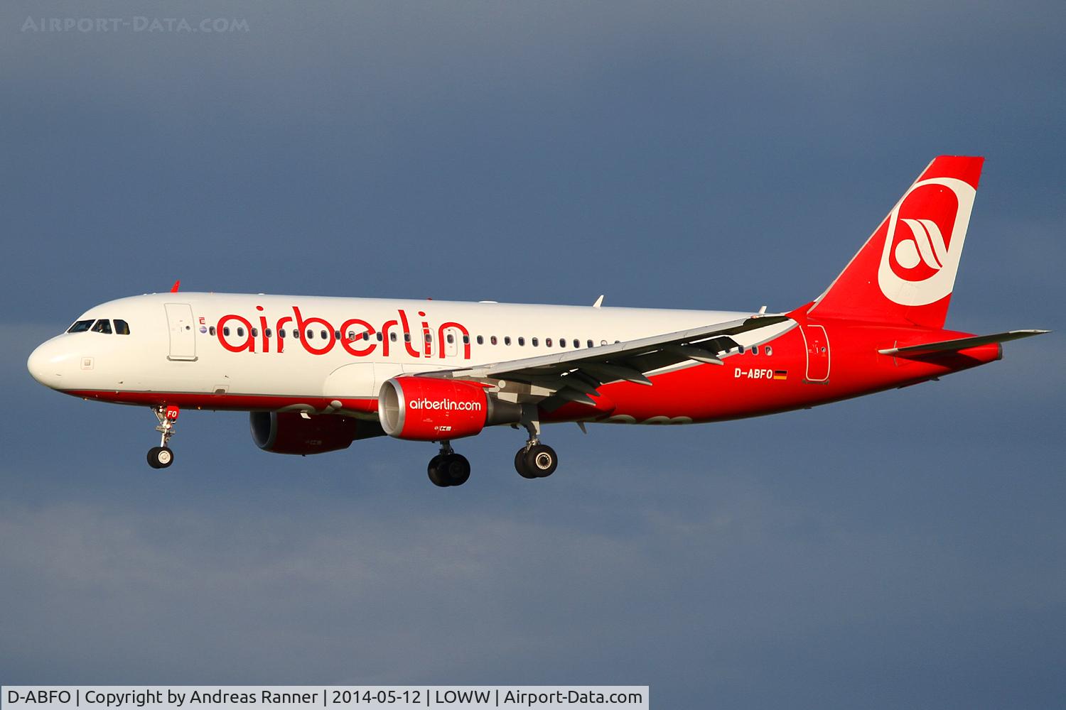 D-ABFO, 2010 Airbus A320-214 C/N 4564, Air Berlin A320
