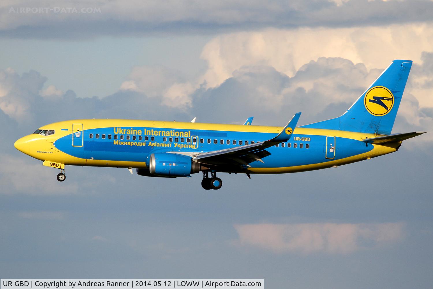 UR-GBD, 1997 Boeing 737-36Q C/N 28659, Ukraine International Boeing 737
