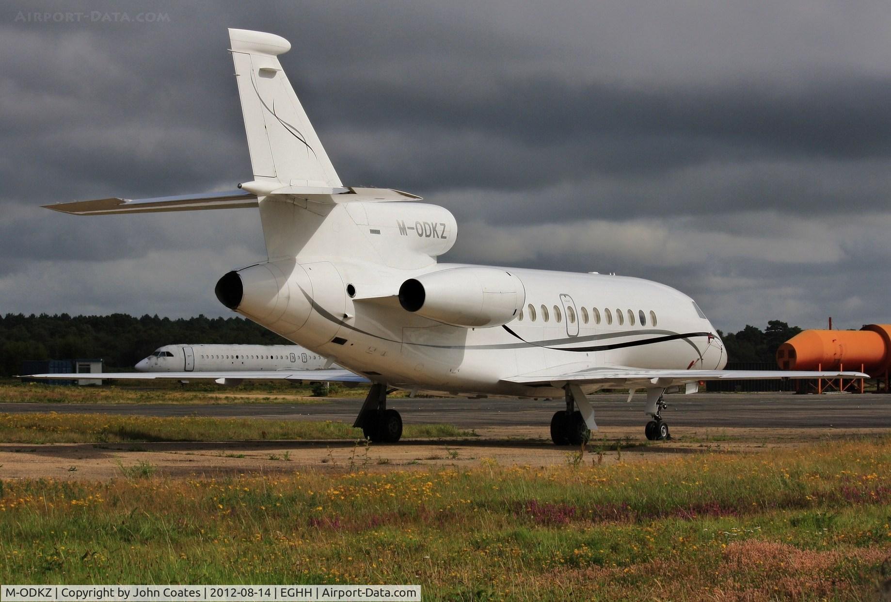 M-ODKZ, 2001 Dassault Falcon 900EX C/N 86, At Jetworks