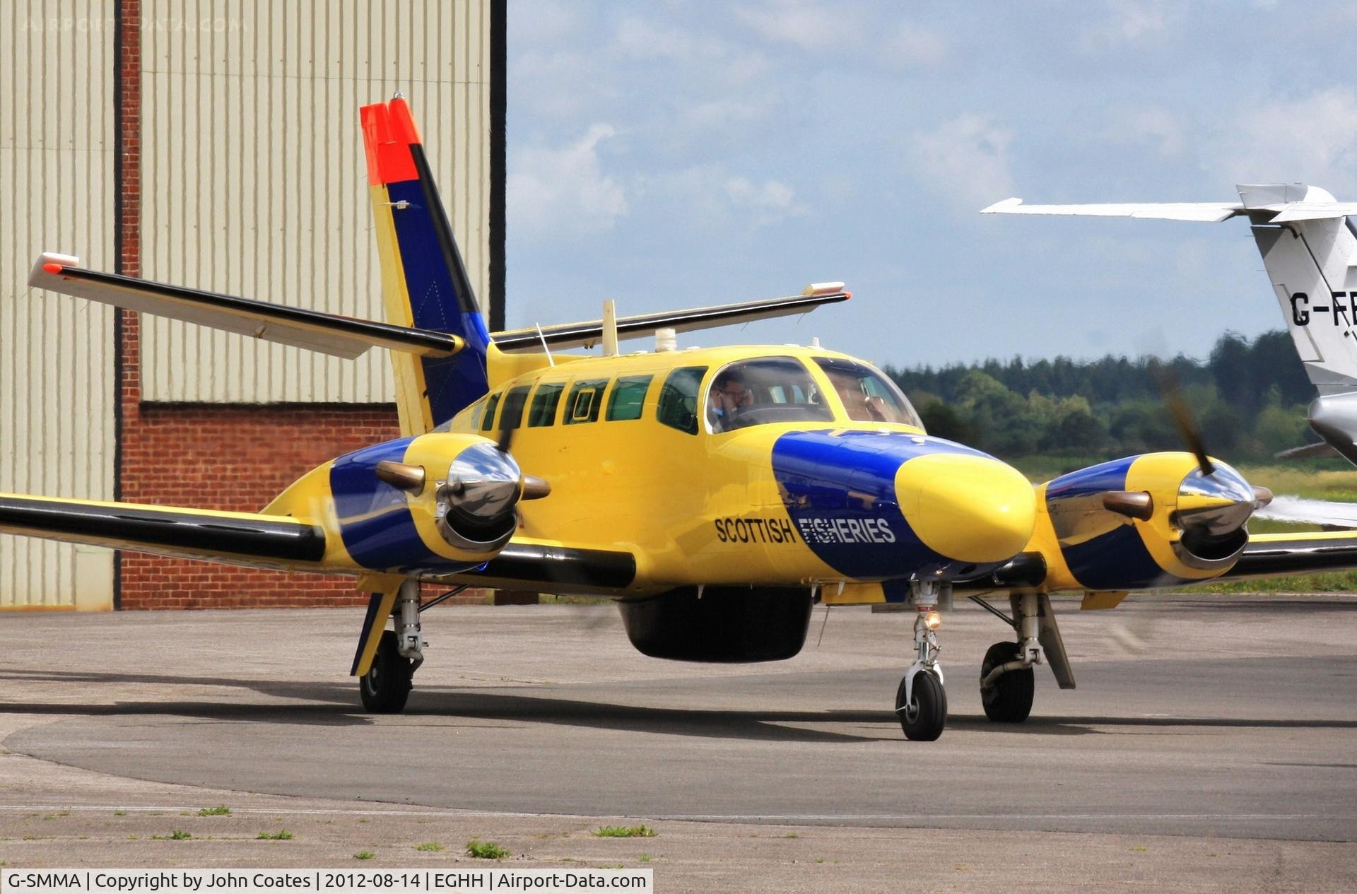 G-SMMA, 2008 Reims Cessna F406 Caravan II C/N F406-0094, At CSE