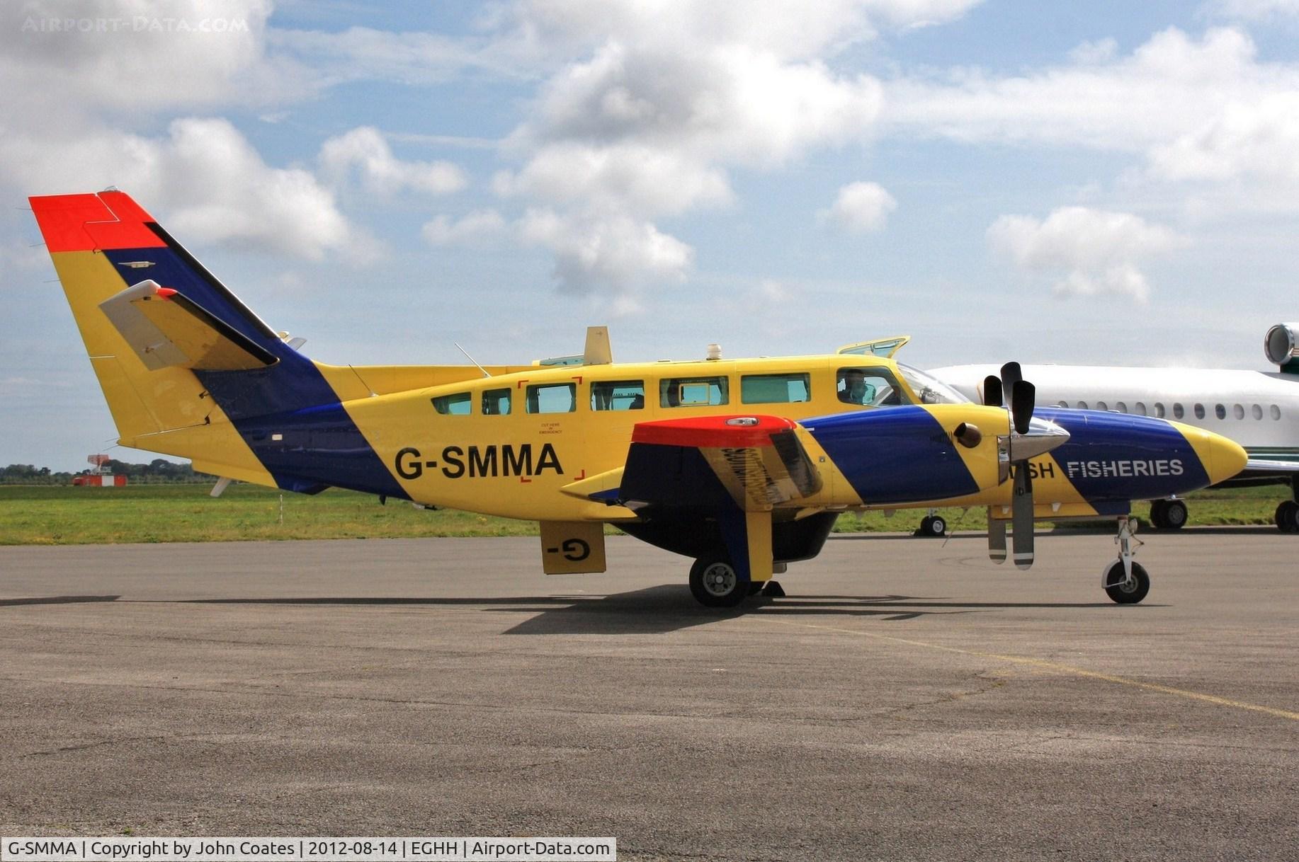 G-SMMA, 2008 Reims Cessna F406 Caravan II C/N F406-0094, At CSE