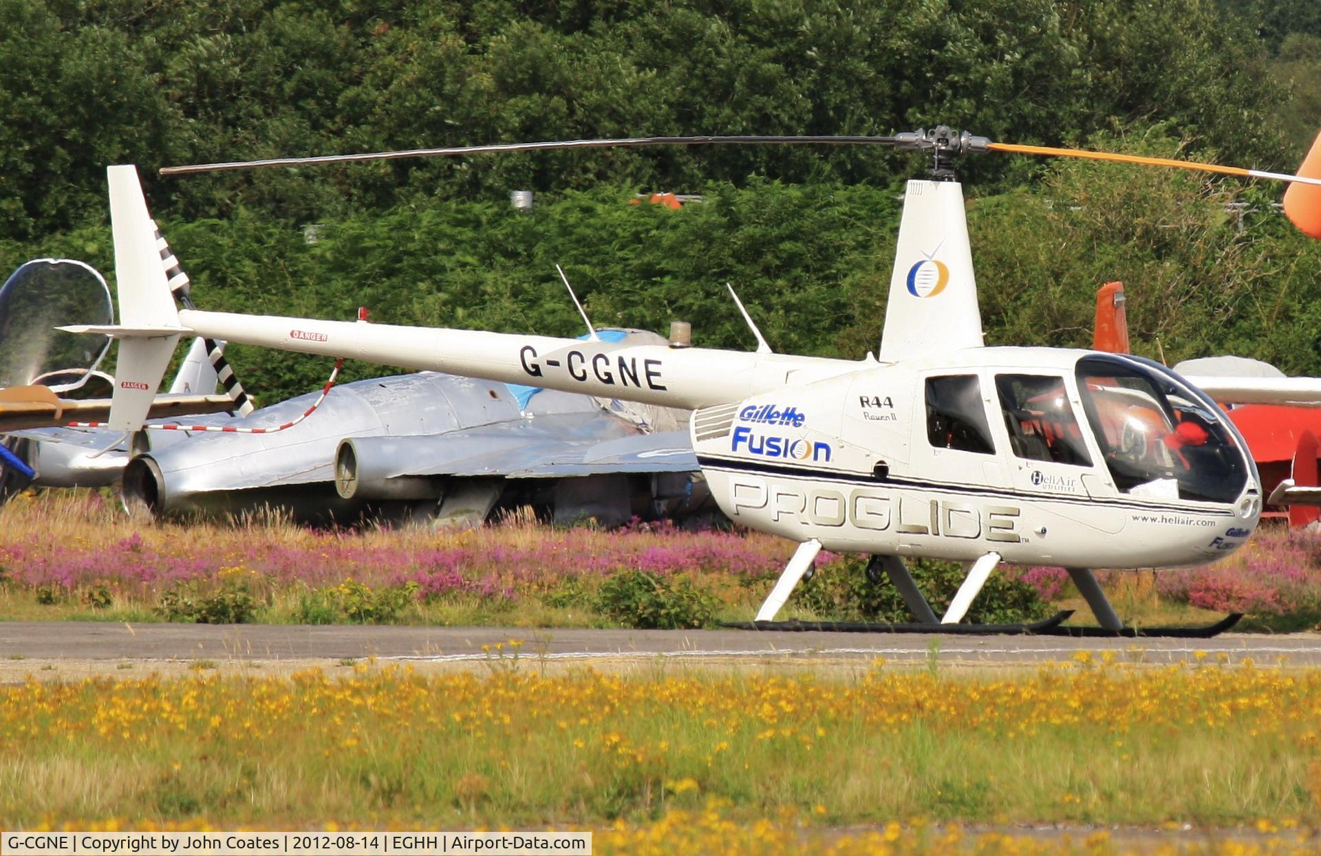 G-CGNE, 2010 Robinson R44 Raven II C/N 12952, At BHL