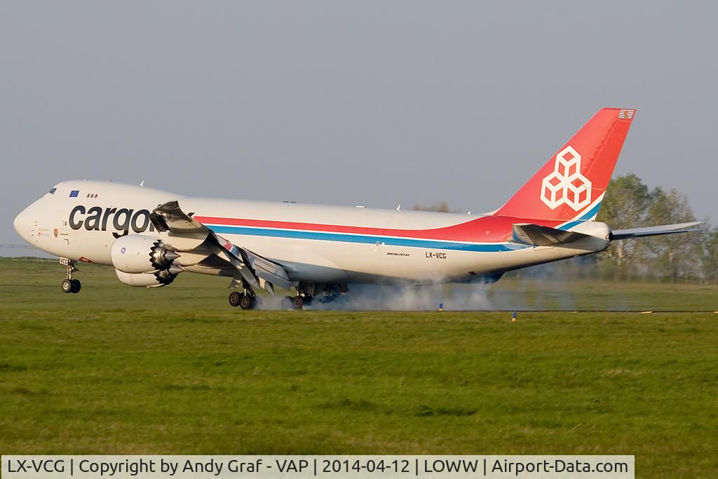LX-VCG, 2012 Boeing 747-8R7F C/N 35812, Cargolux 747-8