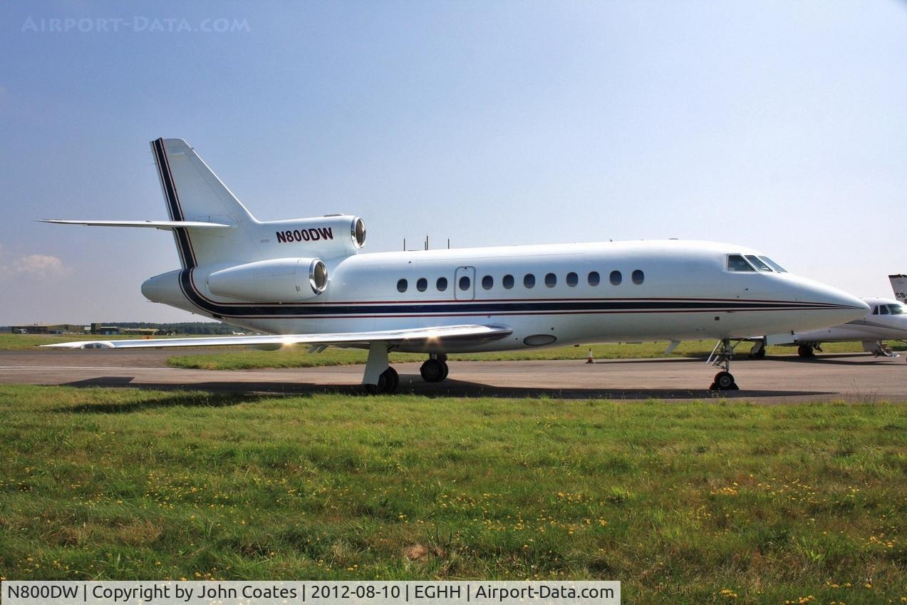 N800DW, 1989 Dassault Falcon 900 C/N 79, At Sigs