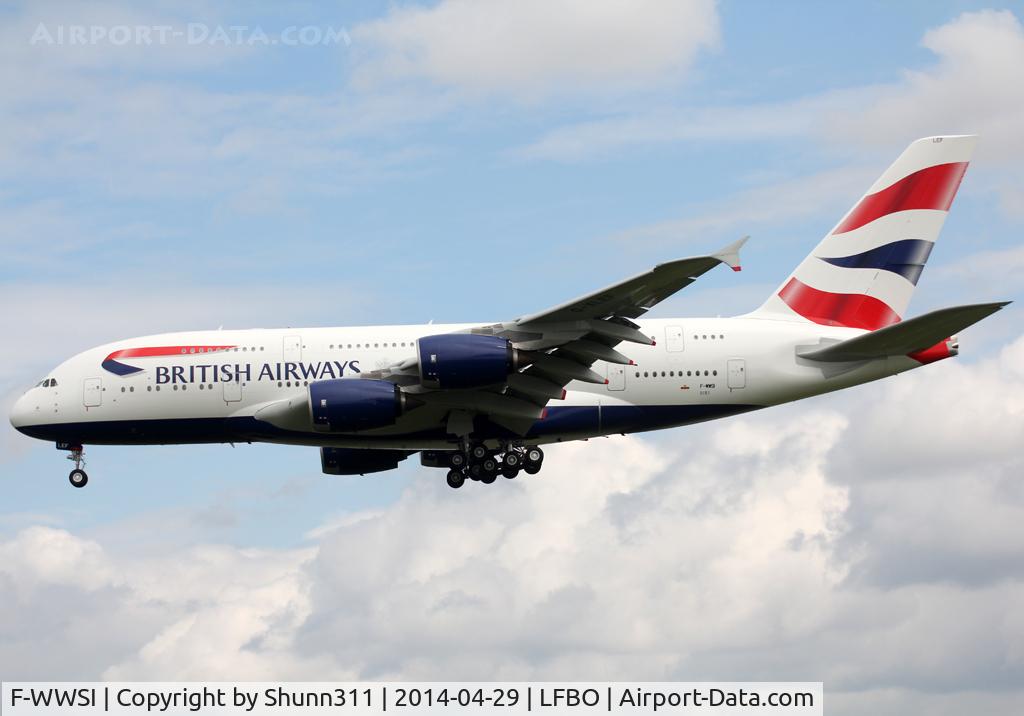 F-WWSI, 2013 Airbus A380-841 C/N 0151, C/n 0151 - To be G-XLEF