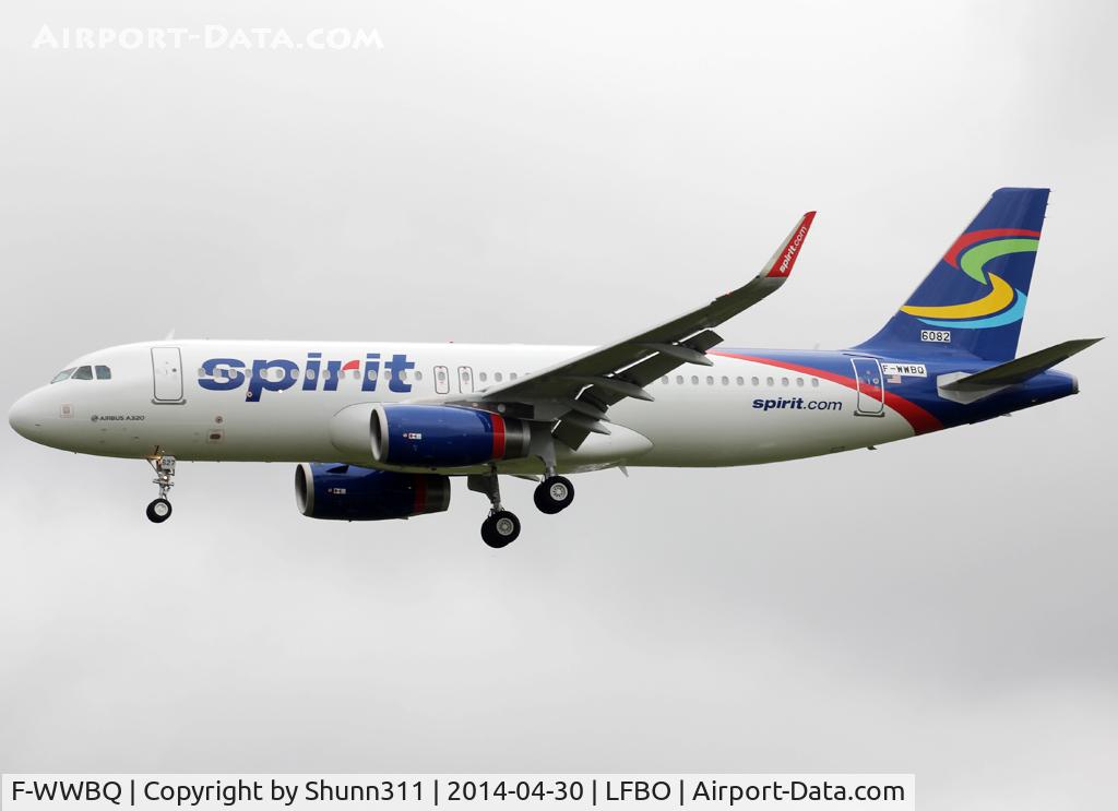 F-WWBQ, 2014 Airbus A320-232 C/N 6082, C/n 6082 - To be N627NK
