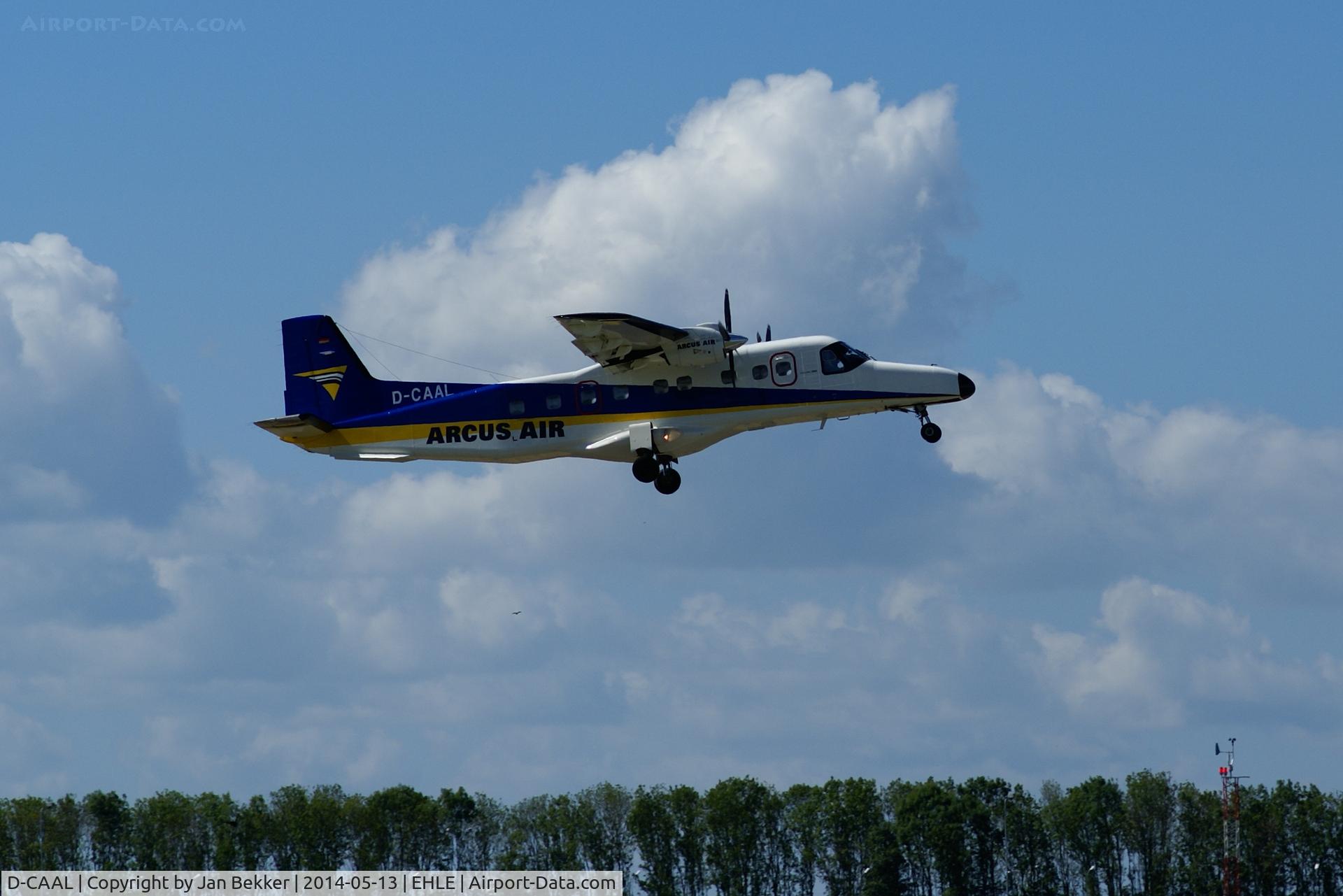 D-CAAL, 1988 Dornier 228-202K C/N 8152, Departing from Lelystad Airport