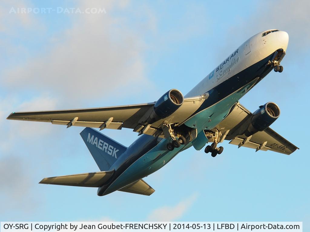 OY-SRG, 1986 Boeing 767-219 (ER) C/N 23328, MAERSK take off 29