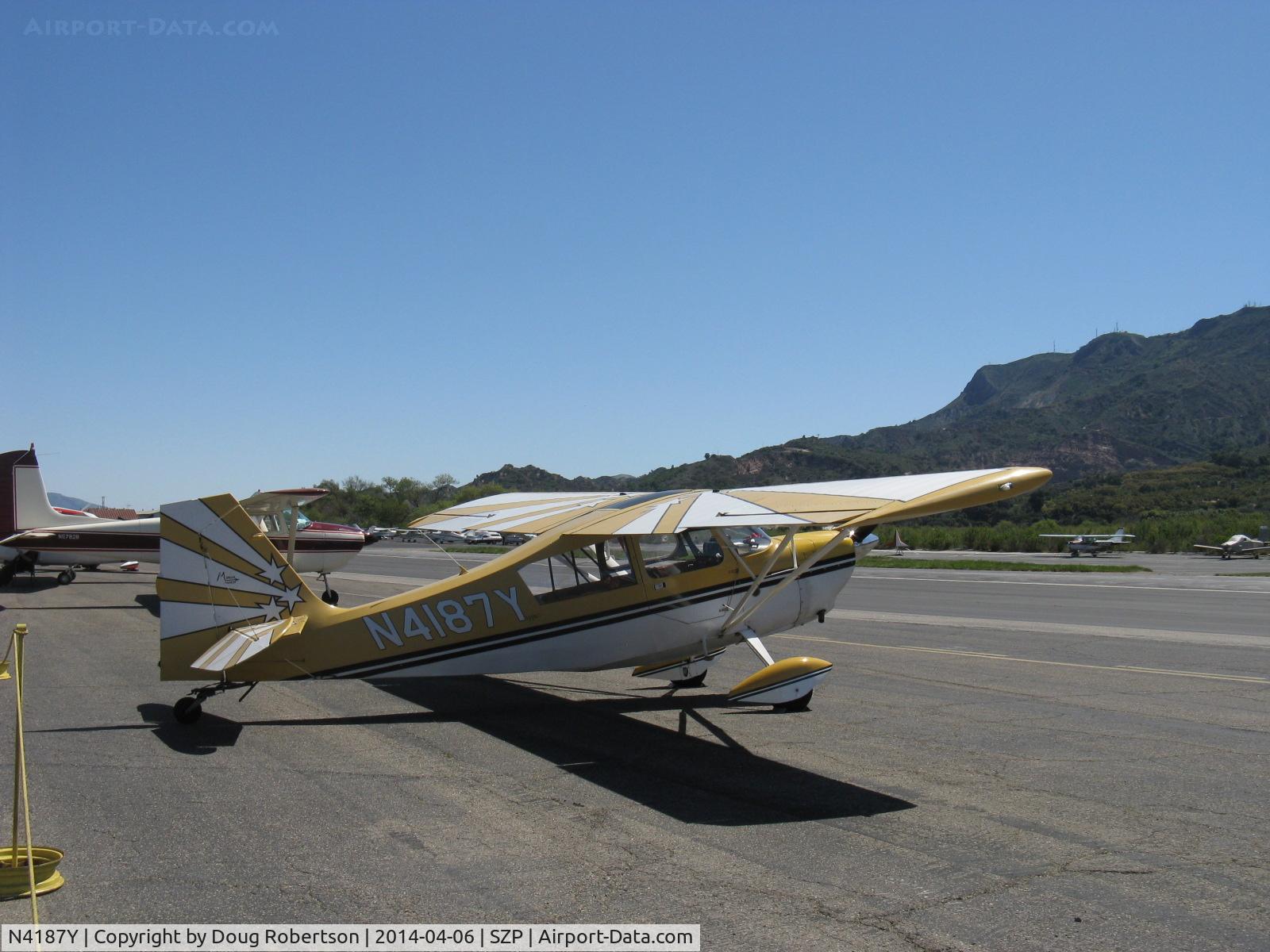 N4187Y, 1977 Bellanca 8KCAB Super Decathlon Decathlon C/N 289-77, 1977 Bellanca 8KCAB SUPER DECATHLON, Lycoming AEIO-360 180 Hp