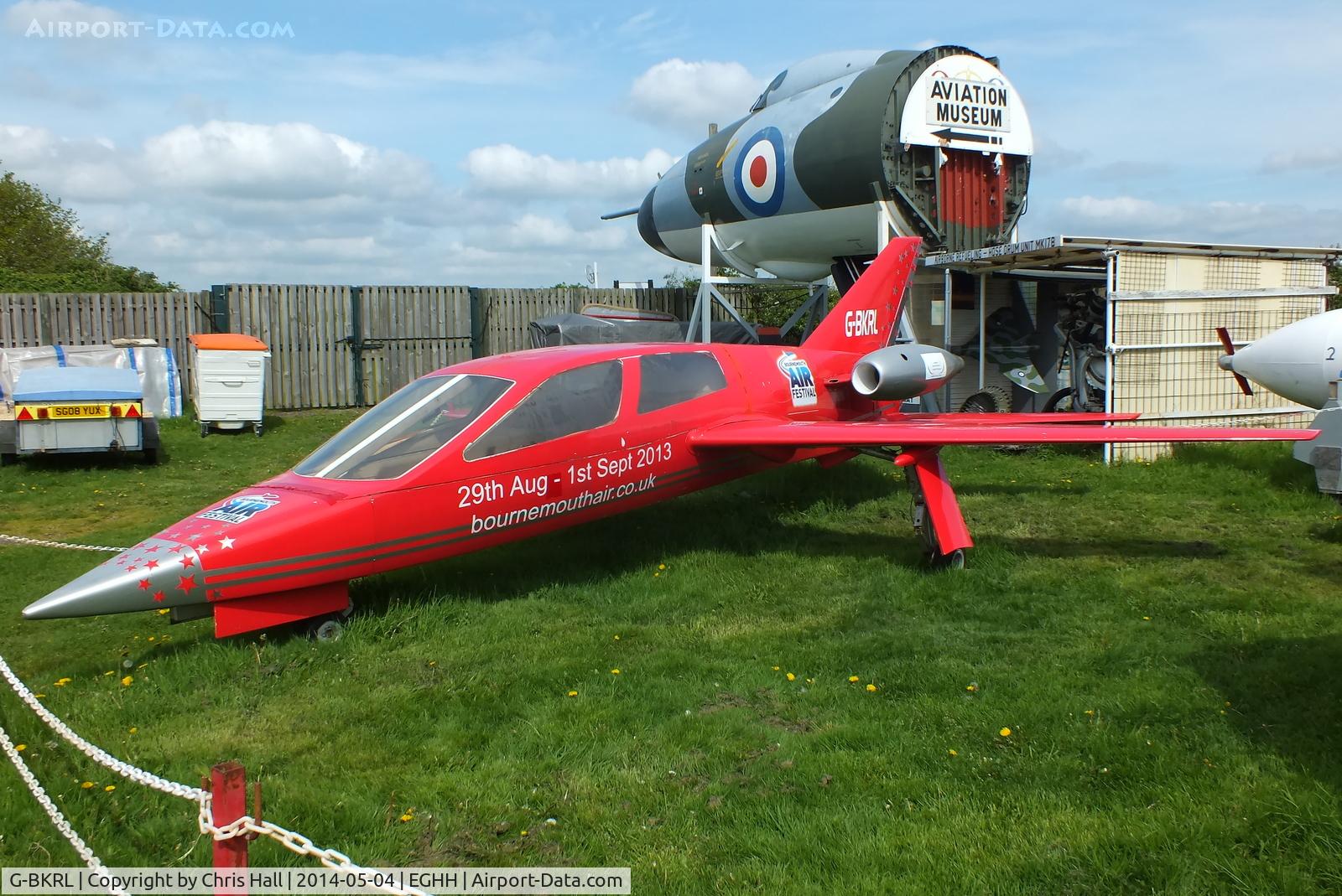 G-BKRL, Chichester-Miles Leopard C/N 001, at the Bournemouth Aviaton Museum