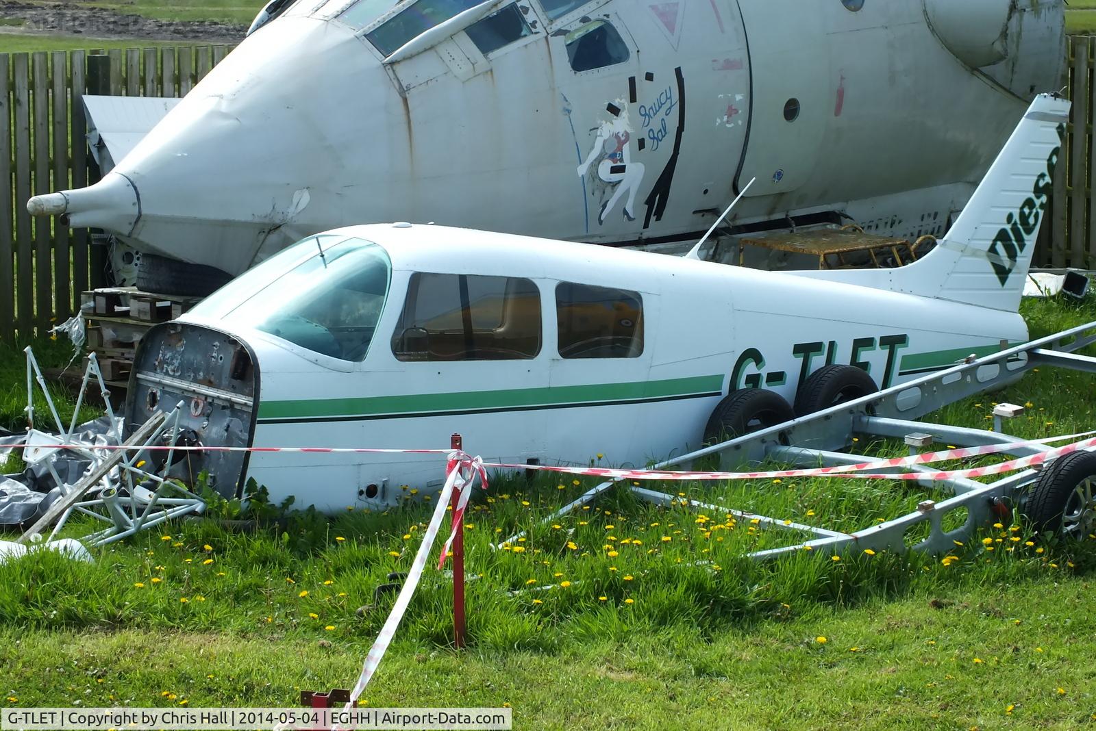 G-TLET, 1989 Piper PA-28-161 Cadet C/N 2841259, at the Bournemouth Aviaton Museum