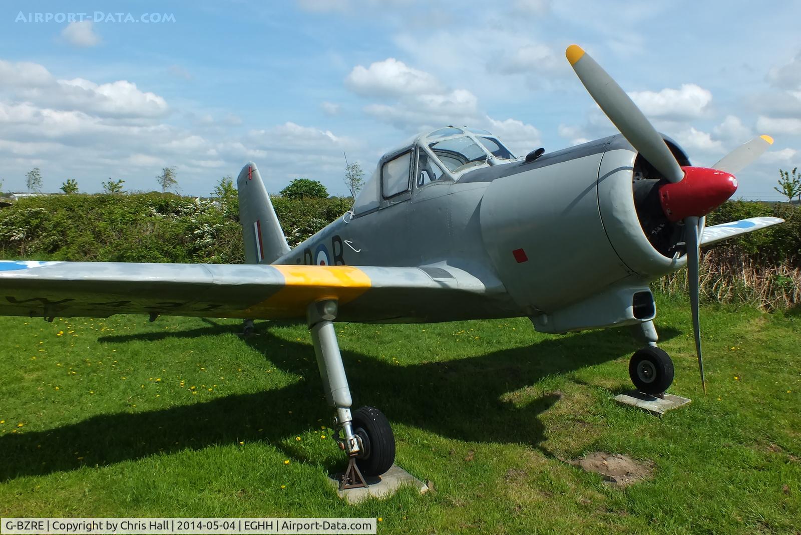 G-BZRE, 1953 Percival P-56 Provost T.1 C/N PAC/F/234, at the Bournemouth Aviaton Museum