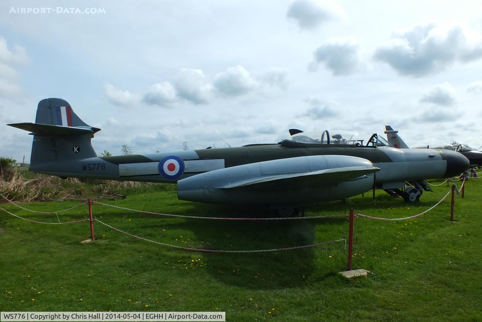 WS776, 1954 Gloster Meteor NF.14 C/N Not found WS776, at the Bournemouth Aviaton Museum