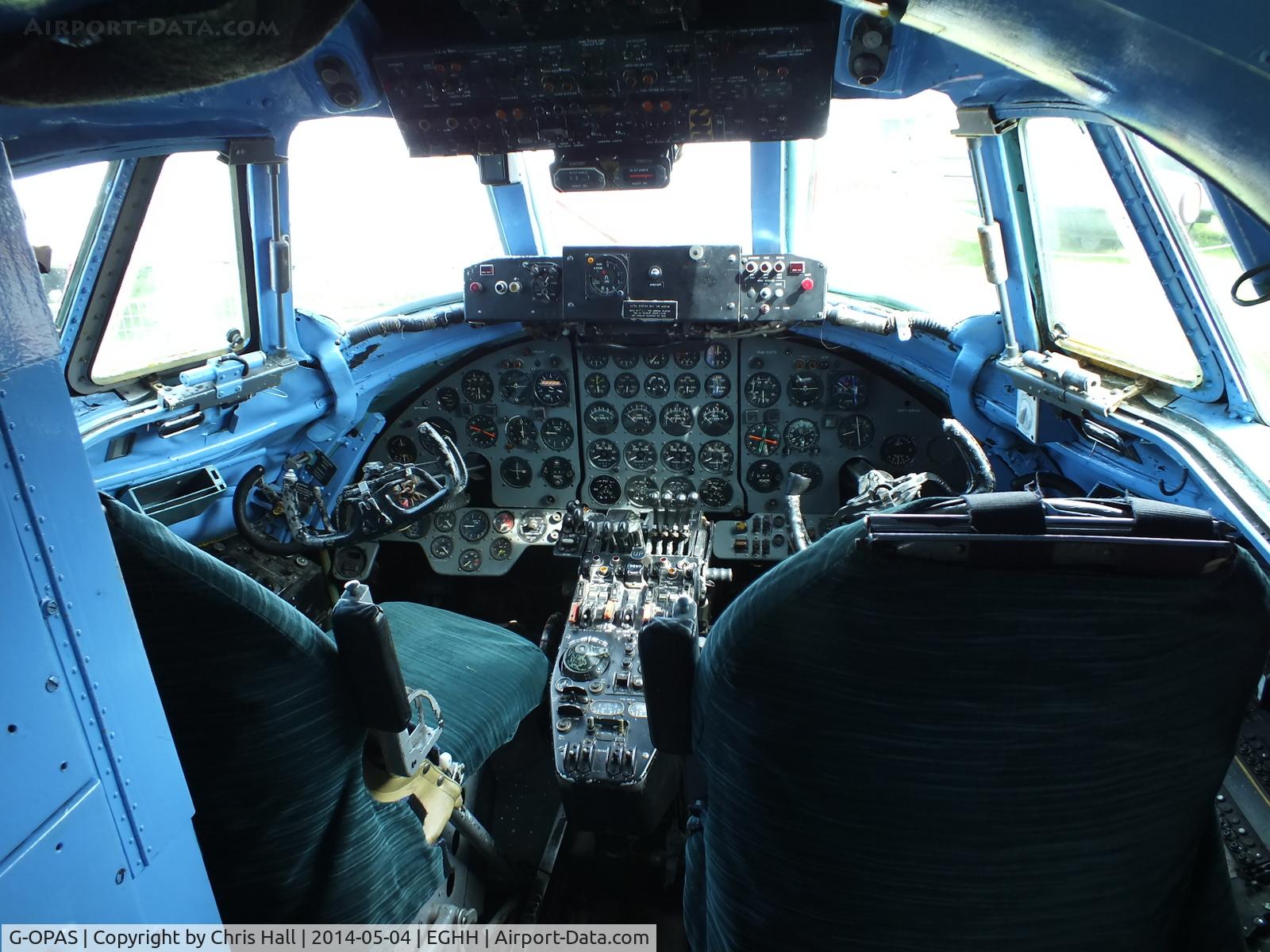 G-OPAS, 1958 Vickers Viscount 806 C/N 263, at the Bournemouth Aviaton Museum