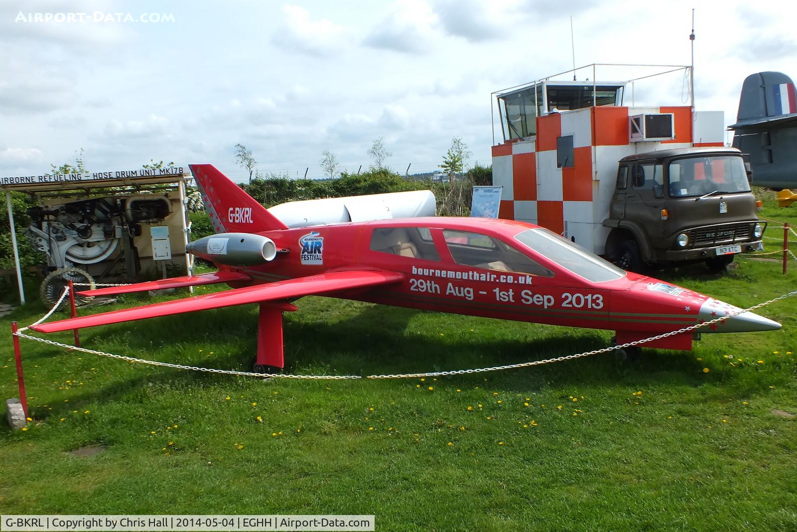 G-BKRL, Chichester-Miles Leopard C/N 001, at the Bournemouth Aviaton Museum