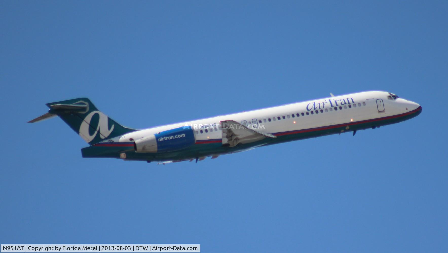 N951AT, 2000 Boeing 717-200 C/N 55013, Air Tran 717