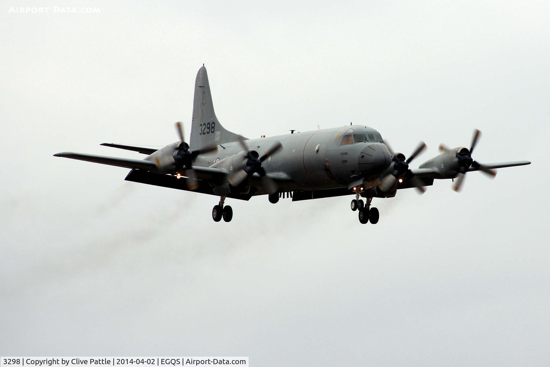 3298, 1989 Lockheed P-3C Orion C/N 285H-5819, RNoAF, pictured during Exercise Joint Warrior 1/14