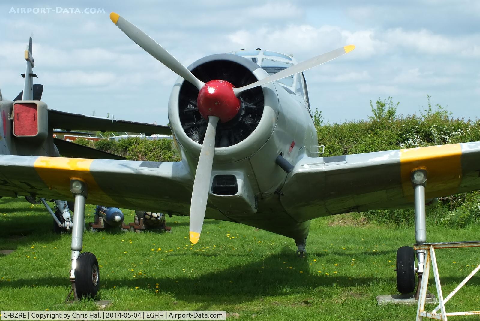 G-BZRE, 1953 Percival P-56 Provost T.1 C/N PAC/F/234, at the Bournemouth Aviaton Museum