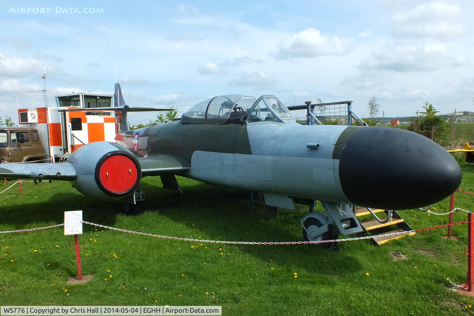 WS776, 1954 Gloster Meteor NF.14 C/N Not found WS776, at the Bournemouth Aviaton Museum