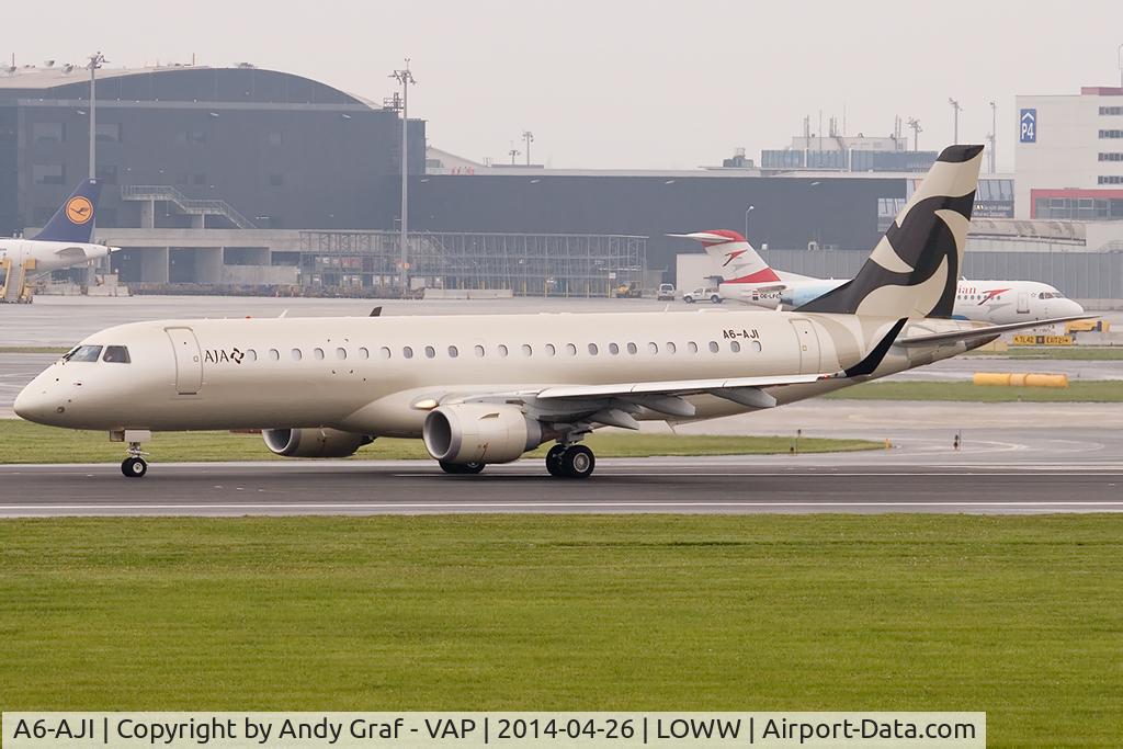 A6-AJI, Embraer ERJ-190-100ECJ Lineage 1000 C/N 19000261, EMB190