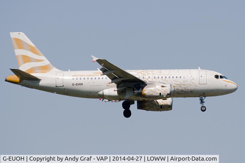 G-EUOH, 2001 Airbus A319-131 C/N 1604, British Airways A319