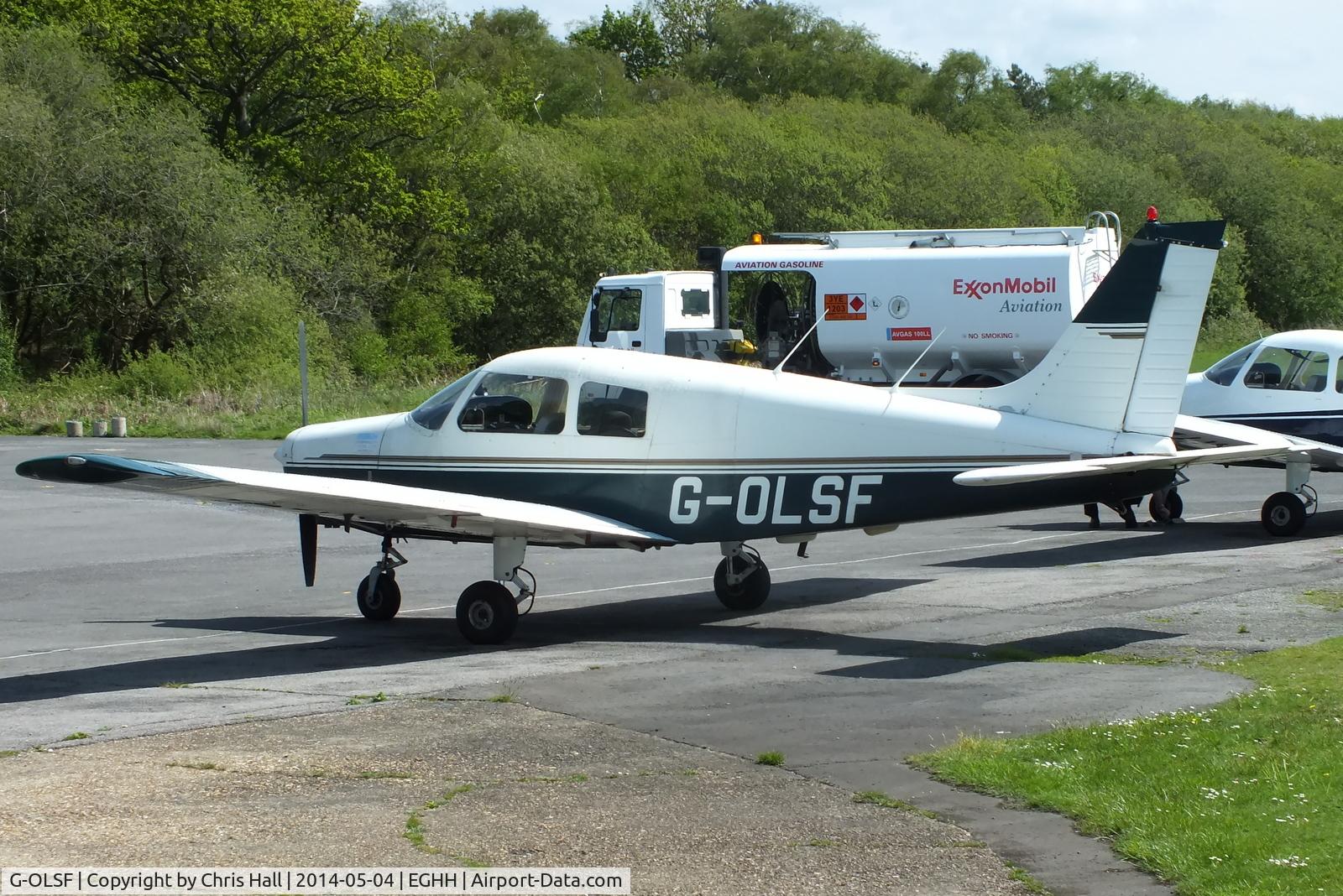 G-OLSF, 1989 Piper PA-28-161 Cadet C/N 2841284, Bournemouth Flying Club