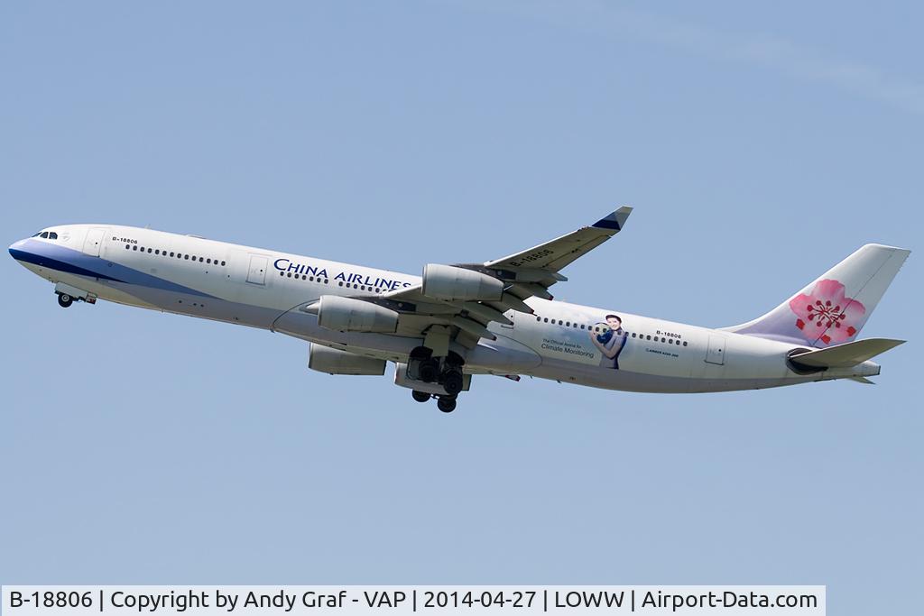 B-18806, 2001 Airbus A340-313 C/N 433, China Airlines A340-300