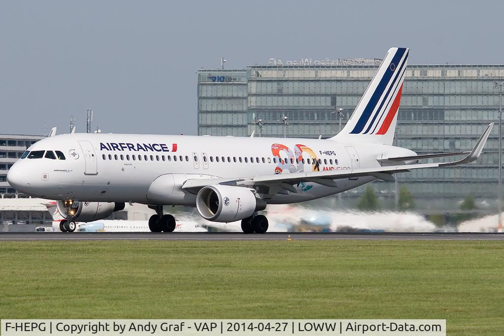 F-HEPG, 2013 Airbus A320-214 C/N 5802, Air France A320