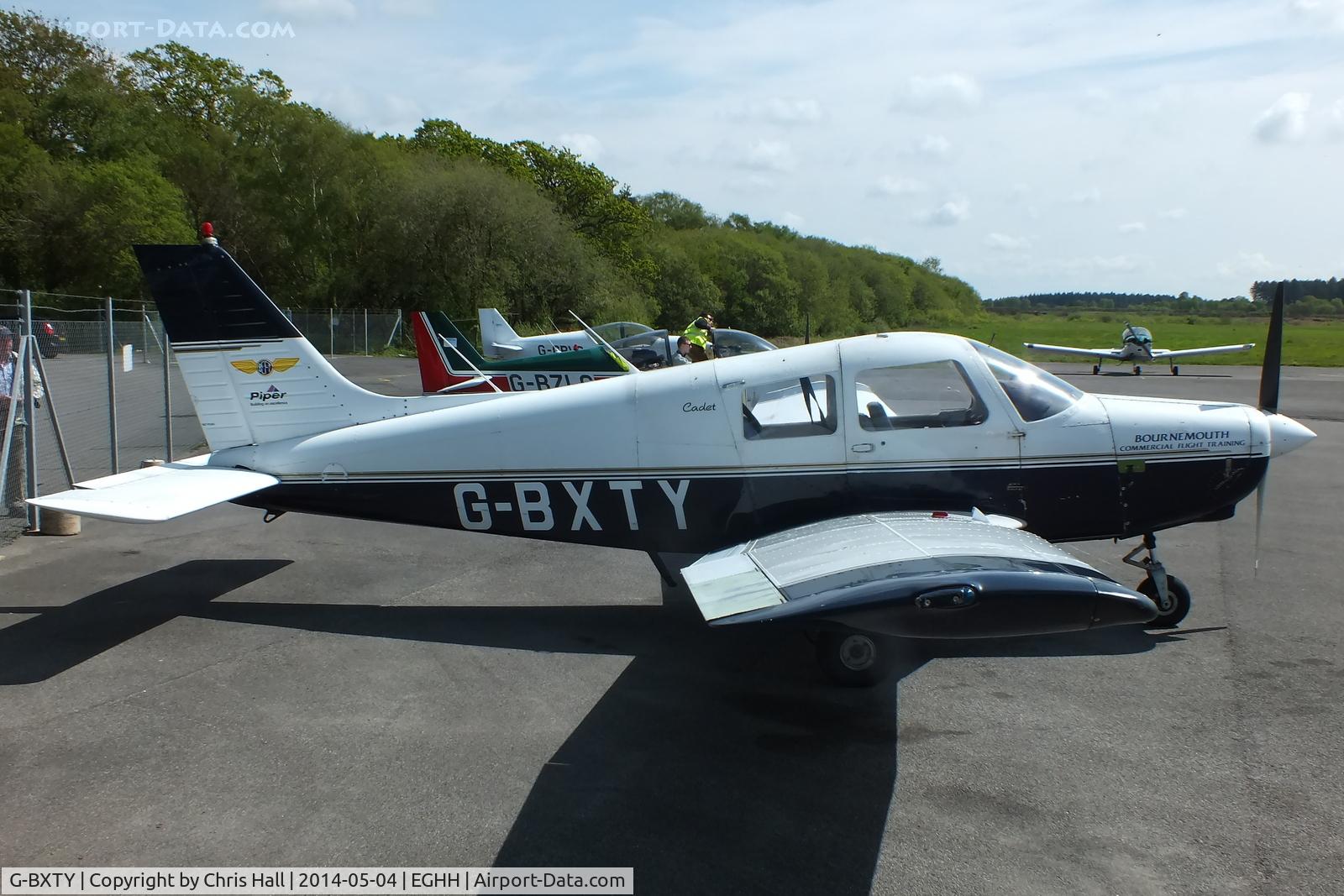 G-BXTY, 1989 Piper PA-28-161 Cadet C/N 2841179, Bournemouth Flying Club