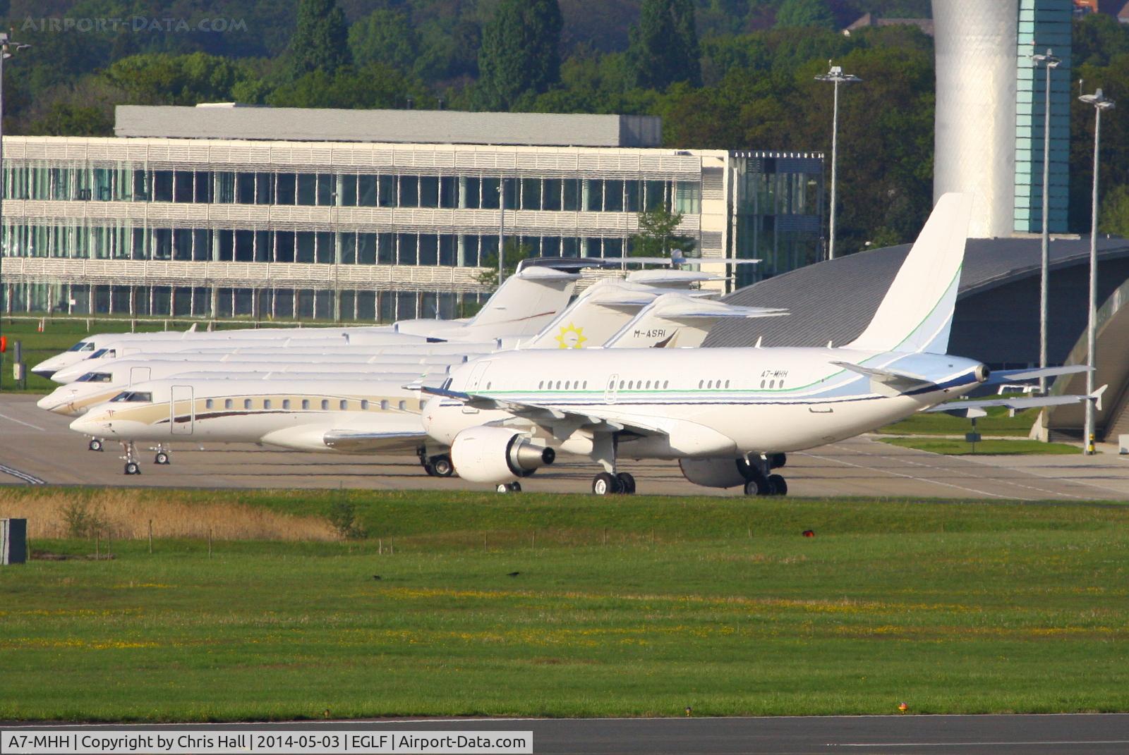 A7-MHH, 2009 Airbus ACJ319 (A319-115/CJ) C/N 3994, Qatar Amiri Flight