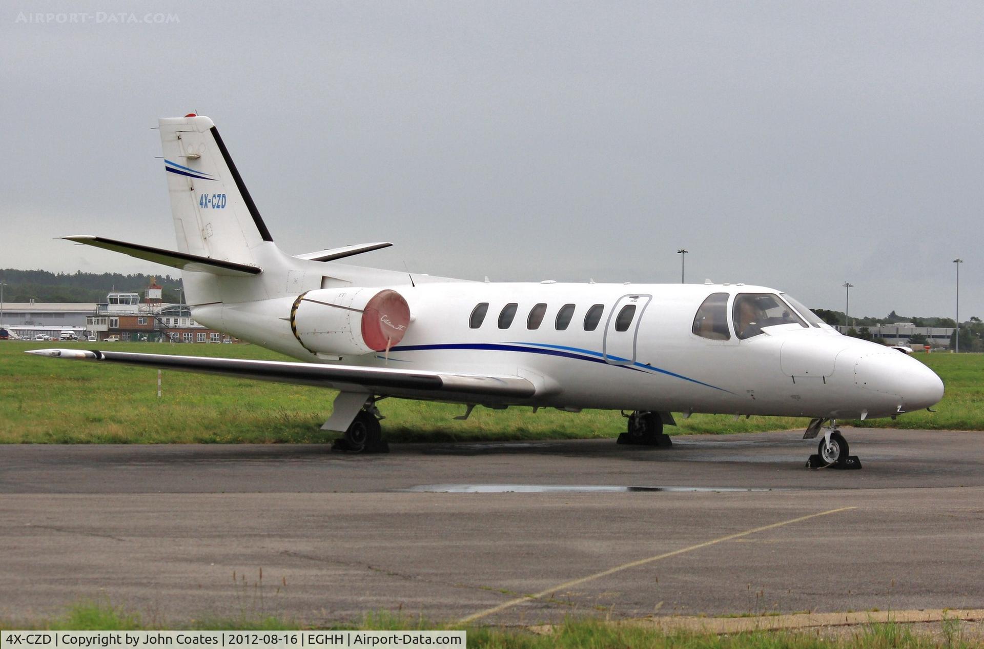 4X-CZD, 1979 Cessna 551 Citation II/SP C/N 551-0117, At CSE