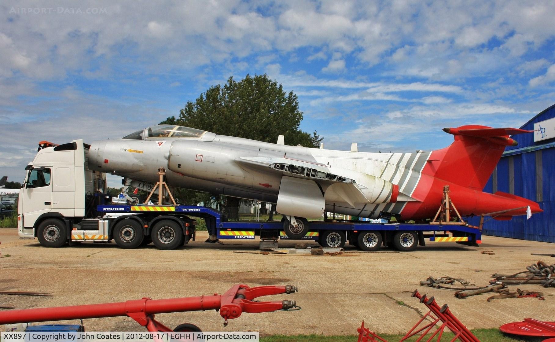 XX897, 1976 Hawker Siddeley Buccaneer S.2B C/N B3-02-75, Loaded for trip to Shannon Air Museum