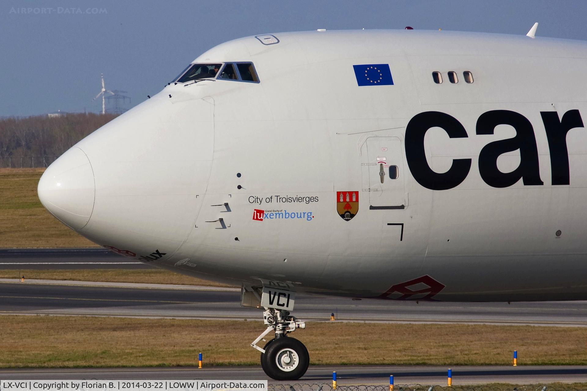 LX-VCI, 2013 Boeing 747-8R7F C/N 35822, Boeing 747-8
