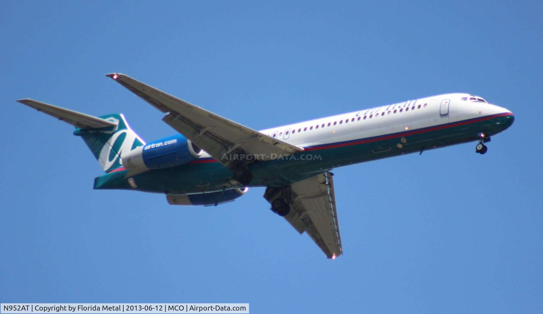 N952AT, 2000 Boeing 717-200 C/N 55014, Air Tran 717