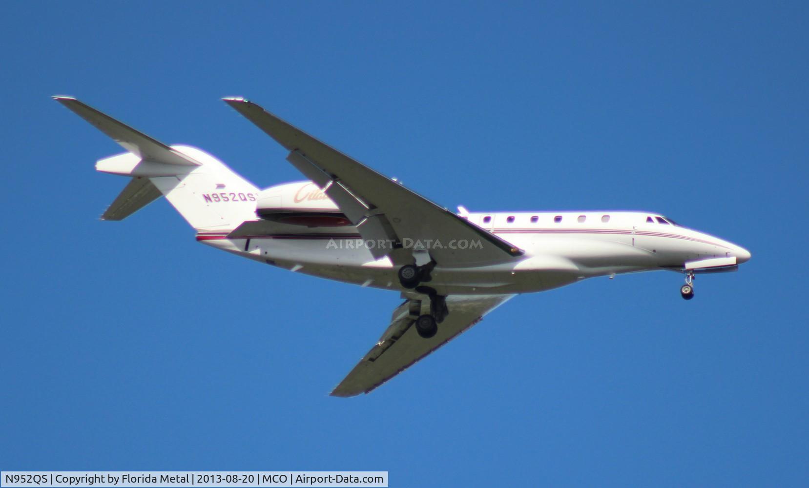 N952QS, 2002 Cessna 750 Citation X Citation X C/N 750-0200, Net Jets C750